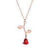 Red rose Necklace