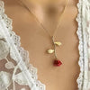 Red rose Necklace