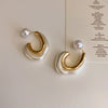 Resin Hoop Earrings