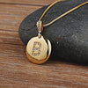 Initial Gold Letter Necklace