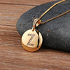 Initial Gold Letter Necklace