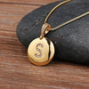 Initial Gold Letter Necklace