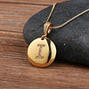 Initial Gold Letter Necklace