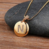 Initial Gold Letter Necklace