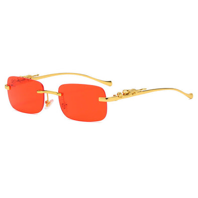 Fashion Vintage Rimless Square